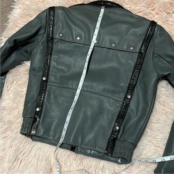 Vintage 80s Harley Davidson x Hein Gericke Cafe Racer Motorcycle Jacket Womens - Picture 12 of 16